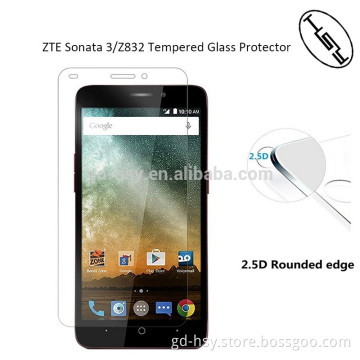 HUYSHE hot selling for ZTE Sonata 3 Z832 tempered glass screen 0.3mm tempered glass 9h protector for ZTE Sonata 3
